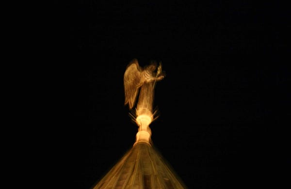 phot de l'ange de la cathedrale de Chartres